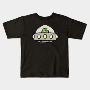 Flying Saucer Kids T-Shirt